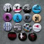 PIN BUTTON BADGES DEPECHE MODE. set of 15 pieces.