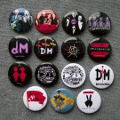 PIN BUTTON BADGES DEPECHE MODE. set of 15 pieces.