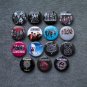 Pin button badges rock band SCORPIONS. set of 15 pieces.