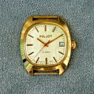 Vintage men's mechanical watch POLJOT AU10. made in the USSR.