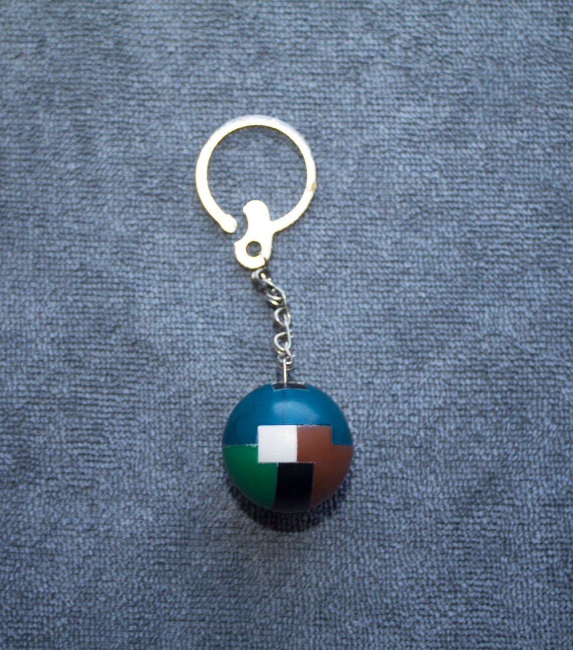 Vintage souvenir keychain with a secret. Made in the USSR. 1978. otk 224.