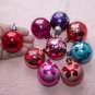 Vintage Christmas decorations set of 9 Christmas tree toys of the USSR
