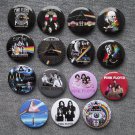 Refrigerator magnets rock band PINK FLOYD. set of 15 pieces.