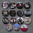 Refrigerator magnets rock band PINK FLOYD. set of 15 pieces.