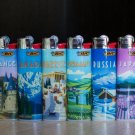LIGHTERS BIC J3 SPECIAL EDITION. SET OF 8 LIGHTERS