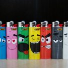 LIGHTERS BIC J3 EMOTICONS. SPECIAL EDITION. SET OF 7 LIGHTERS