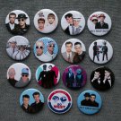 Refrigerator magnets  musical  band PET SHOP BOYS.  set of 15 pieces
