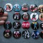 Refrigerator magnets rock band AC DC a set of 20 pieces.