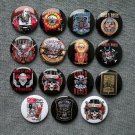 Refrigerator magnets GUNS N ROSES.  set of 15 pieces