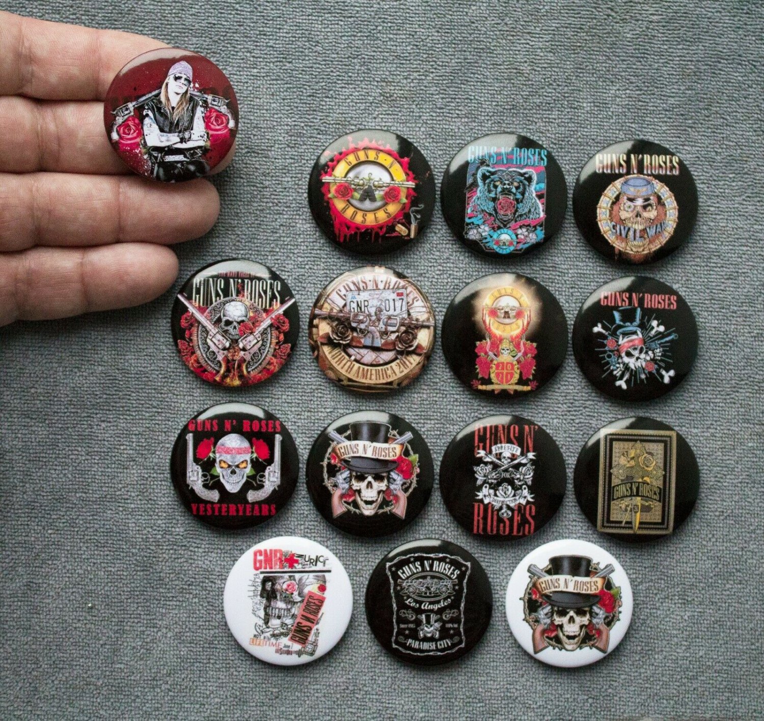 Refrigerator GUNS N ROSES. set of 15 pieces