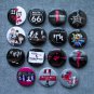 Refrigerator magnets DEPECHE MODE. set of 15 pieces.