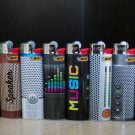 LIGHTERS BIC J3 SPEAKERS. SPECIAL EDITION. SET OF 8 LIGHTERS