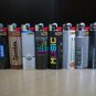 LIGHTERS BIC J3 SPEAKERS. SPECIAL EDITION. SET OF 8 LIGHTERS