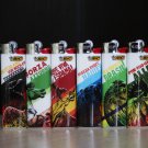 LIGHTERS BIC J3 Animals and Countries . SPECIAL EDITION. SET OF 6 LIGHTERS