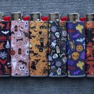 Personalized HALLOWEEN lighters. set of 6 lighters.