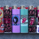Personalized THE ROLLING STONES lighters.set of 6 lighters.