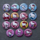 Refrigerator magnets HELLO KITTY. set of 15 pieces.