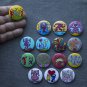 Refrigerator magnets KEITH HARING pop art. set of 15 pieces