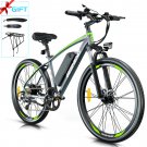 Electric Mountain Bike 12AH Removable Battery Ebike 26 Inch 21MPH Shimano 7-Speed Electric Bicycle