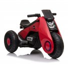 Children's Electric Motorcycle 3 Wheels Double Drive Outdoor Ride On Toy