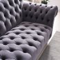3-Piece Sofa Set Pv Leather Including Three-Seater Sofa, Two-Seater Sofa with Armrests ,