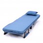 Giantex Convertible Sofa Bed Modern Folding Arm Chair Sleeper Leisure Recliner Living Room