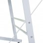L-Shaped Durable Stalinite Splicing Computer Desk 402C White