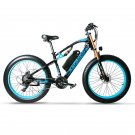Electric Bike 750W 4.0 Fat Tire Beach Cruiser 48v17ah Lithium Battery Ebike Booster Bicycle