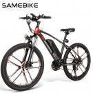 350W 48V Electric Bicycle Ebike 21 Speed USB Rechargeable Phone Holder Mountain Electric Bike