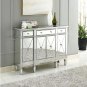 Mirrored Sideboard Living Room Cabinet 48'' Wide 3 Drawer Server for Living Room Furniture