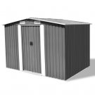 Outdoor Storage Shed Shed Storage House Backyard Garden Utility Storage Tool Shed with Large Design