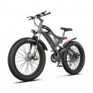 AOSTIRMOTOR S18 Ebike 750W Motor 48V 15Ah Battery Electric Mountain Bike 26Inch 4.0 Fat Tire Bicycle