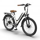 AOSTIRMOTOR NEW G350 Ebike 350W Cruiser City Ebike With Front Basket 26In Tire Mountain Bike 36V