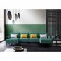 Sofa Couch, Mid-Century Tufted U Shape Sofa for Living Room