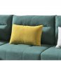 Sofa Couch, Mid-Century Tufted U Shape Sofa for Living Room