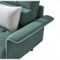 Sofa Couch, Mid-Century Tufted U Shape Sofa for Living Room