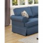 Convertible Sectional Sofa Set Modern Style Glossy Polyfiber Thicker Cushion Couch