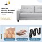 Convertible Sectional Sofa Set Modern Style Couch Furniture Upholstered Armchair, Loveseat