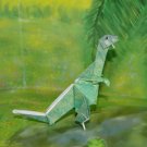 origami t-rex (tyrannosaurus  rex) dinosaur
