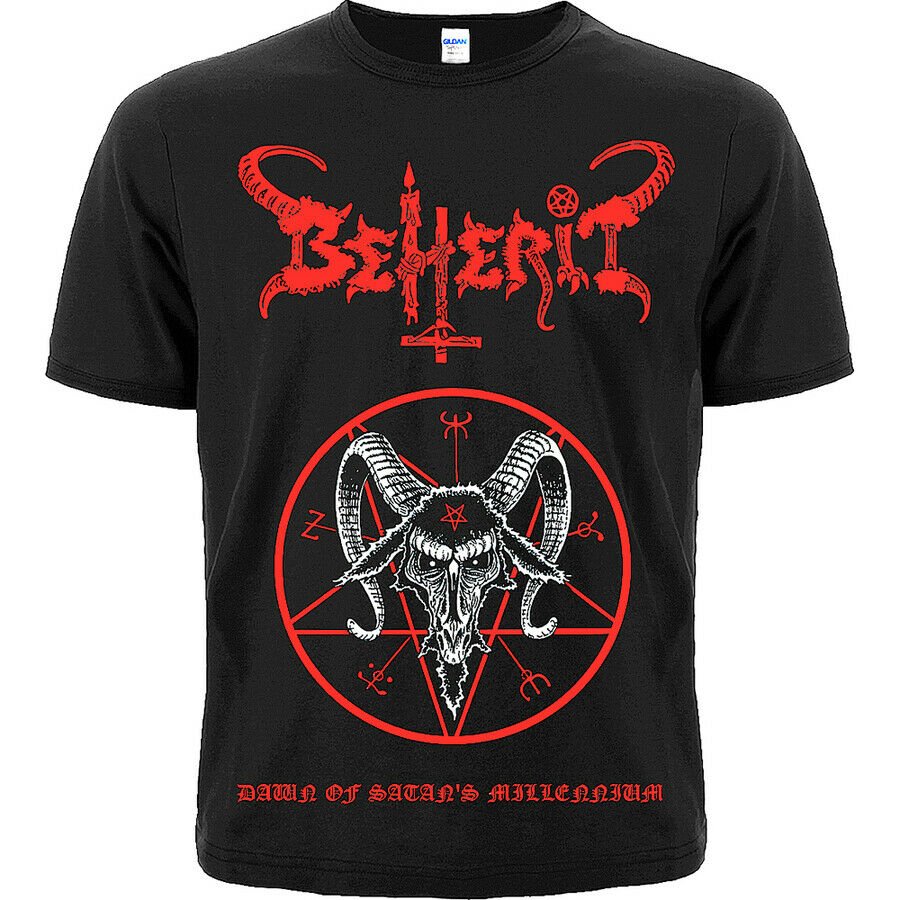 Beherit -Dawn Of Satan's Millenium Black T-Shirt