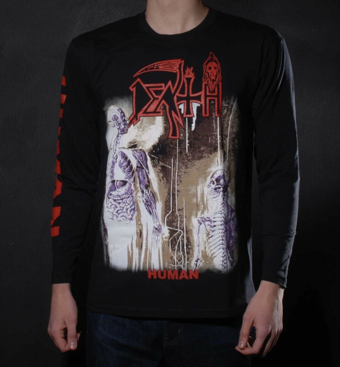 Death - Human Black Long Sleeve