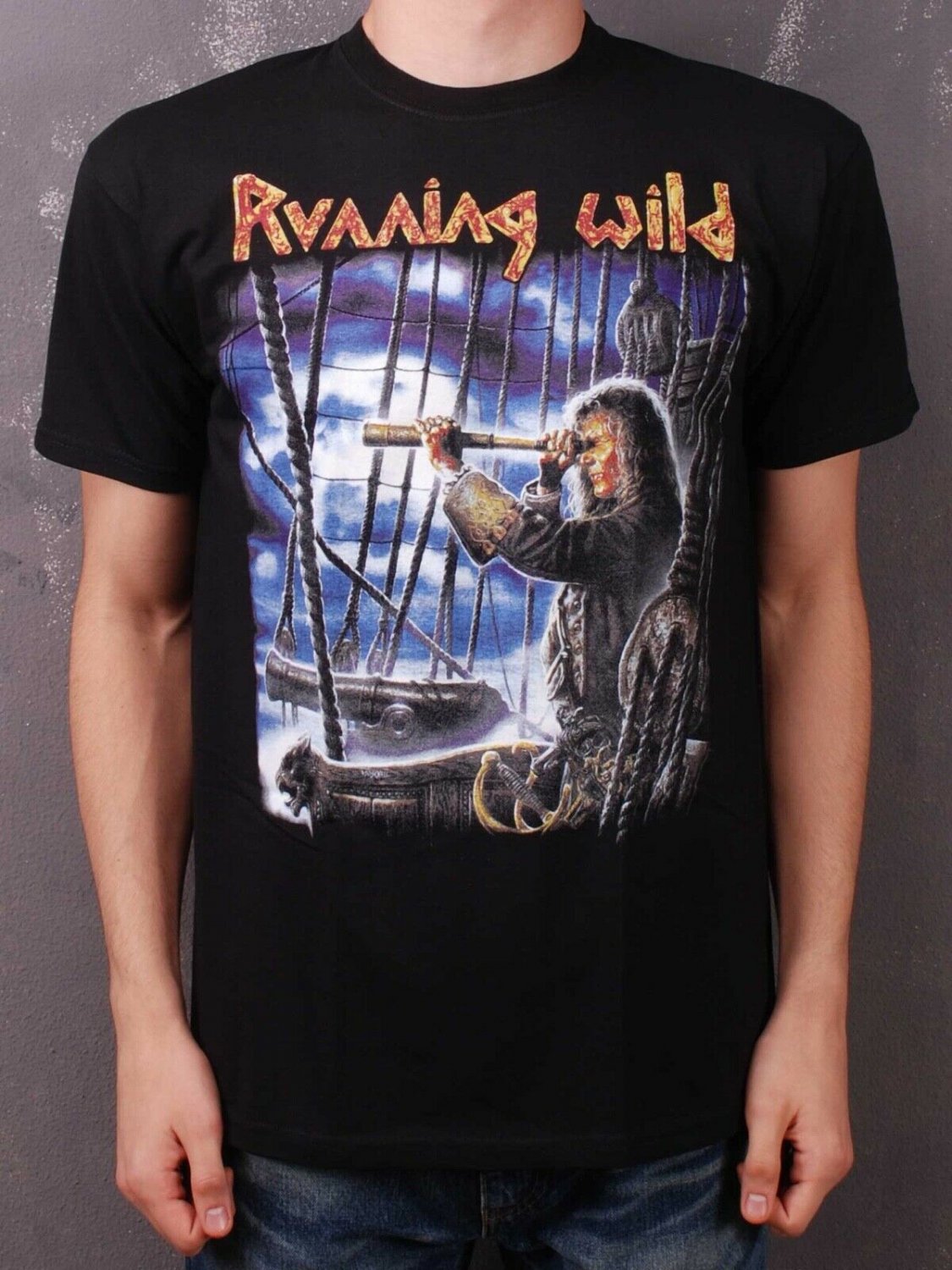 Running Wild - The Privateer T-Shirt Black