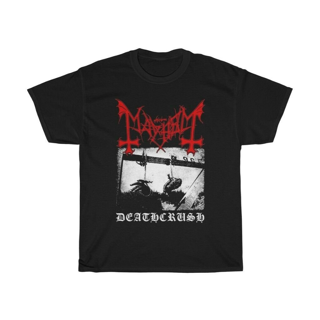 True Mayhem Deathcrush T-shirt Black Metal