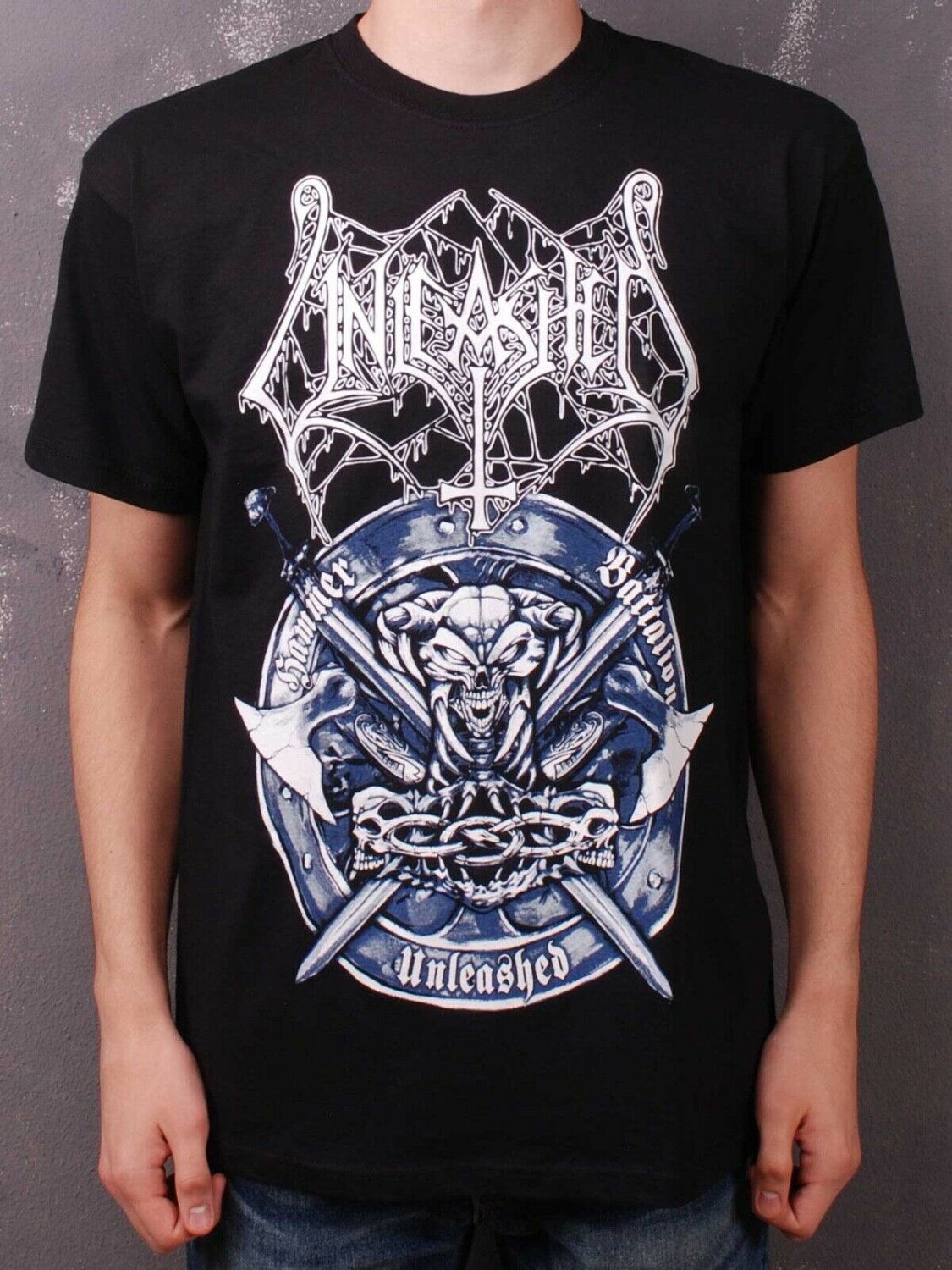 Unleashed - Hammer Battalion Black T-Shirt