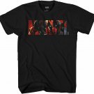 Deadpool Logo Fill Funny Avengers X-Men Adult Tee Graphic T-shirt for Men Tshirt