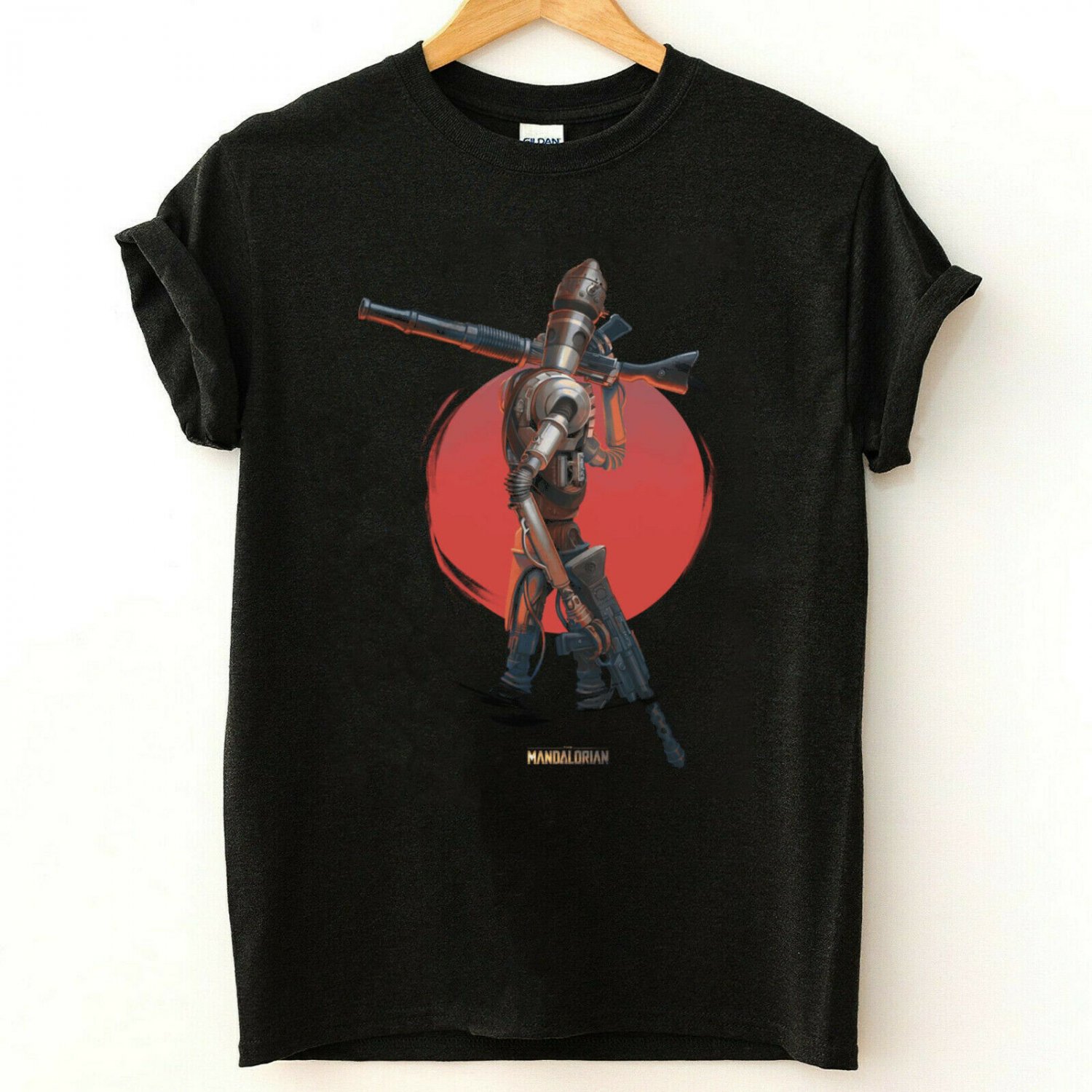 Ig-88 Ready T-shirt, Star Wars Movie Unisex Adult Tee Graphic Tshirt