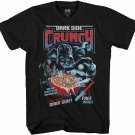 Star Wars Darth Vader Dark Side Crunch Adult Tee Graphic T-Shirt for Men Tshirt