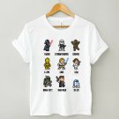 Star Wars Pixels T-shirt, Series Movie Unisex Adult Tee Graphic Tshirt