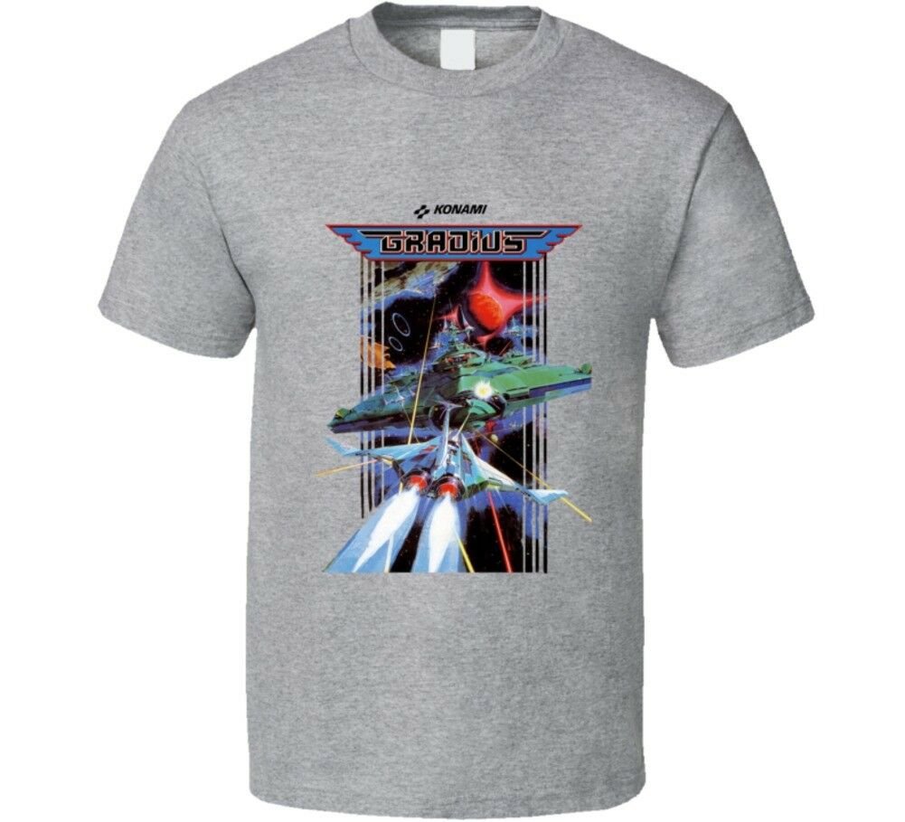 Gradius Nes Video Game Box Art T Shirt