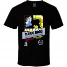 Mario Bros Arcade NES Black Box Art Video Game T Shirt